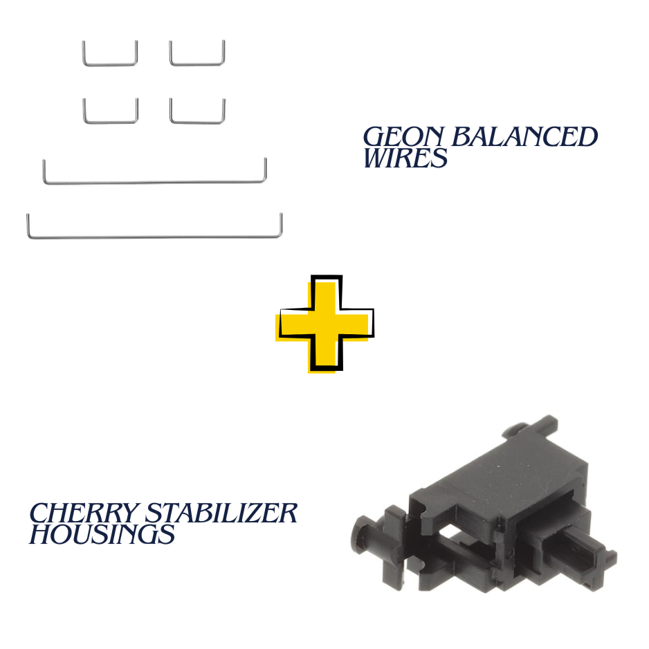 Cherry Stabilizer Set (GEON AND C3)