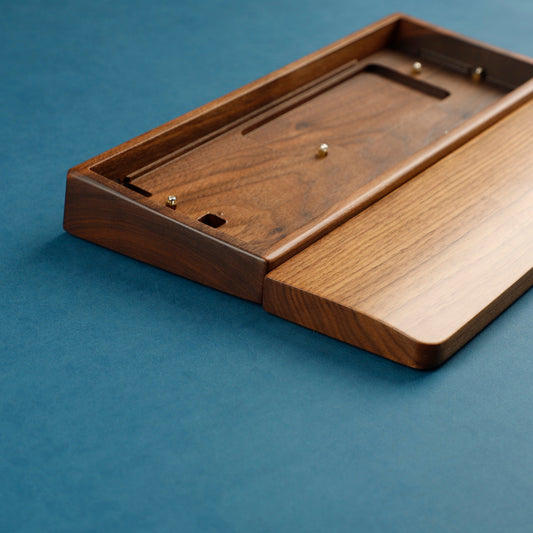 GH60 Compatible Wood Case with Wrist Rest