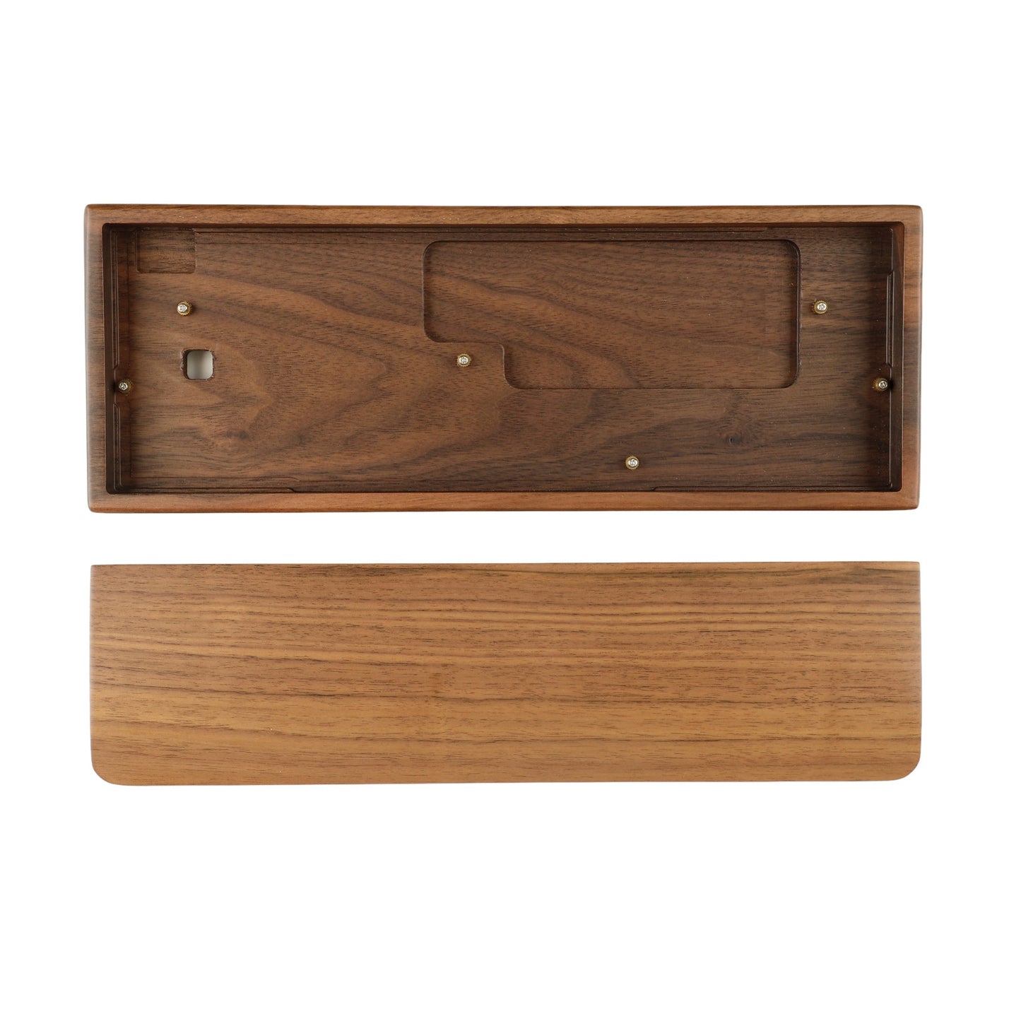 GH60 Compatible Wood Case with Wrist Rest