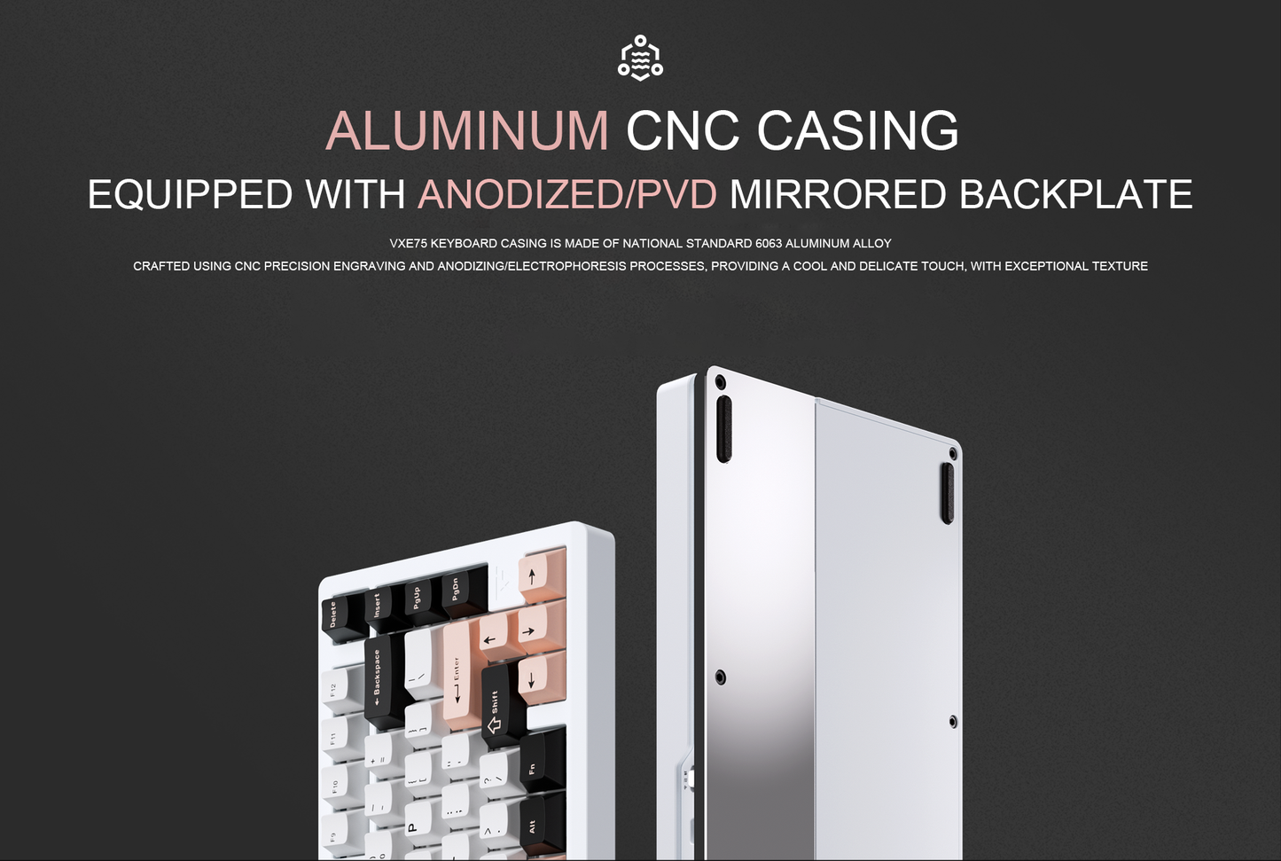 VGN VXE75 v2 Aluminium Keyboard