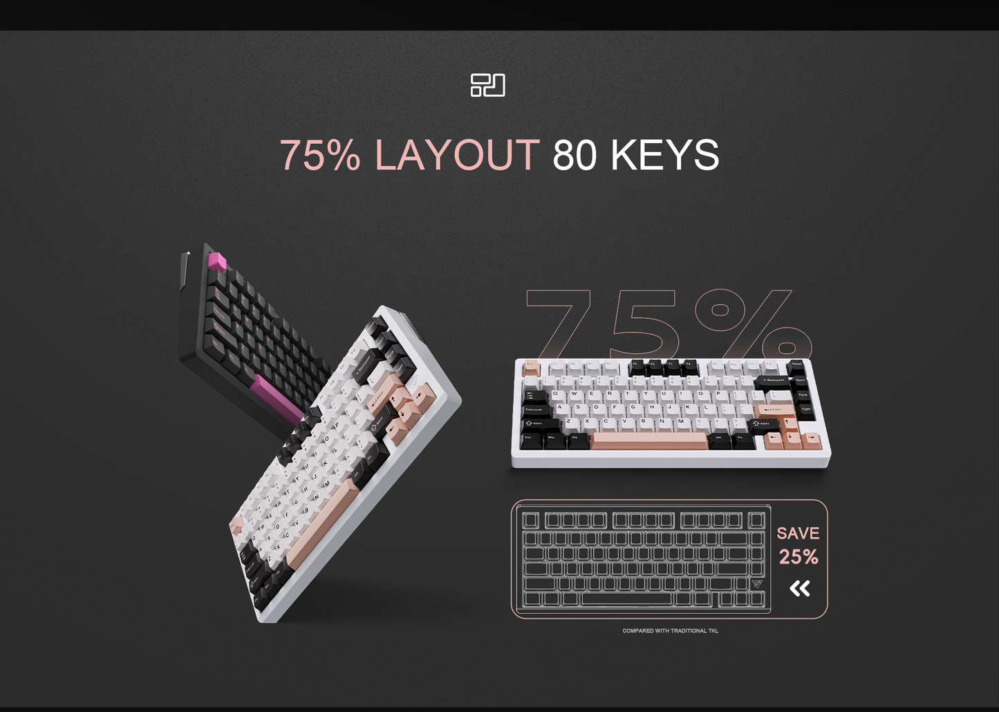 VGN VXE75 v2 Aluminium Keyboard