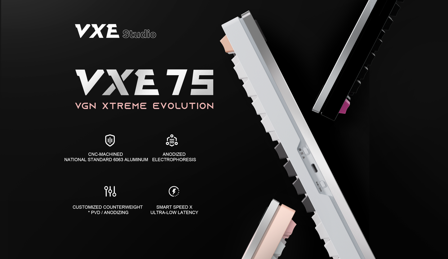 VGN VXE75 v2 Aluminium Keyboard