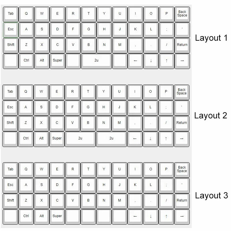 YMD Air40 Walnut Keyboard Kit