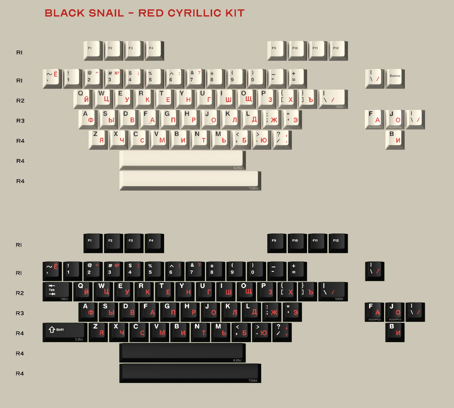 GMK Black Snail