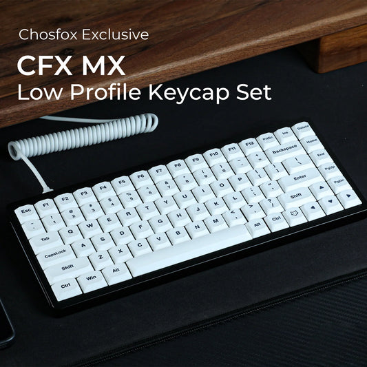 CFX MX BoW Low Profile Keycaps - 134 Keys