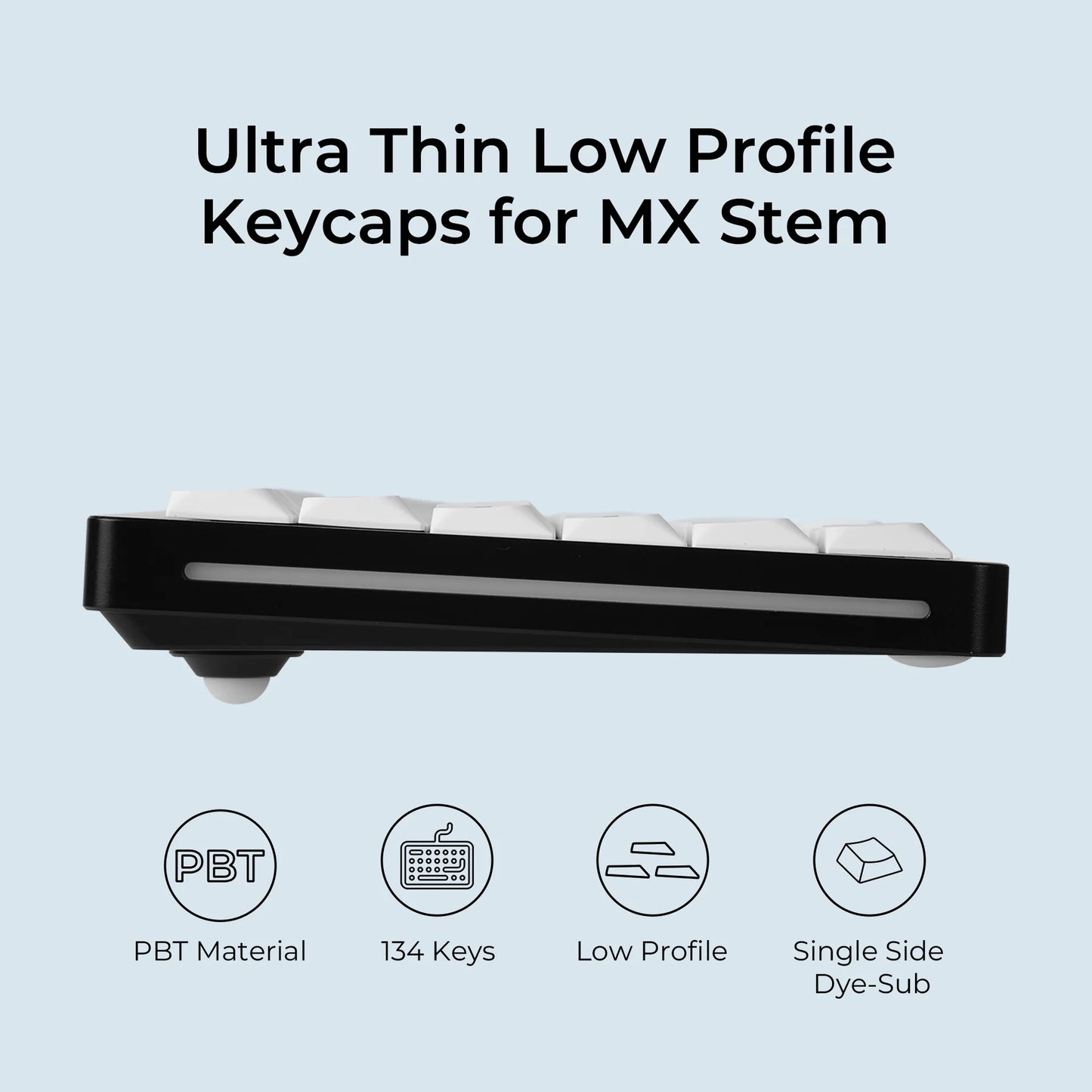 CFX MX Low Profile Keycaps - 134 Keys