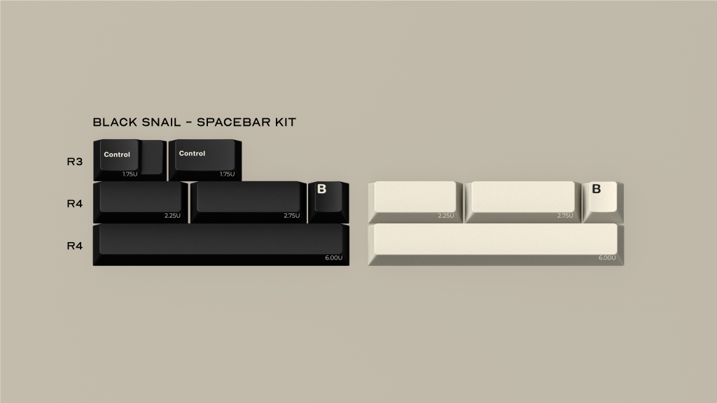GMK Black Snail