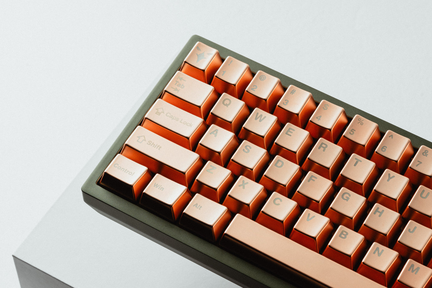 [GB] Awekeys Copper Eagle Full Metal Keycaps Set