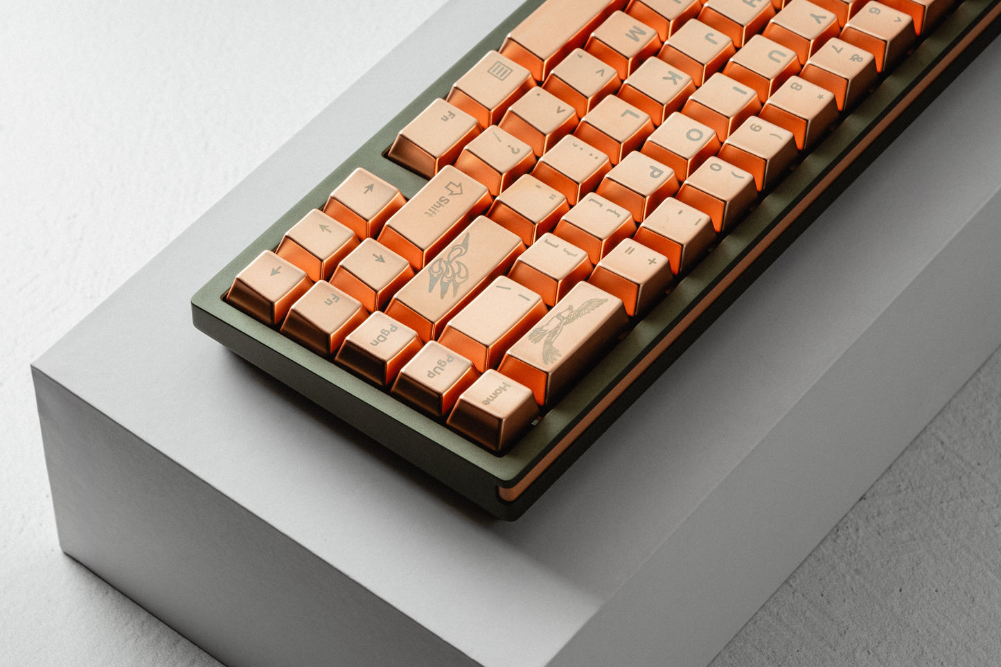 [GB] Awekeys Copper Eagle Full Metal Keycaps Set