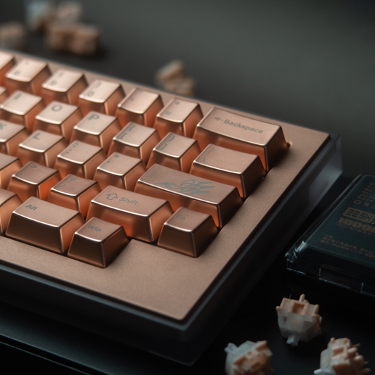 [EXTRAS] Awekeys Copper Eagle Full Metal Keycaps Set