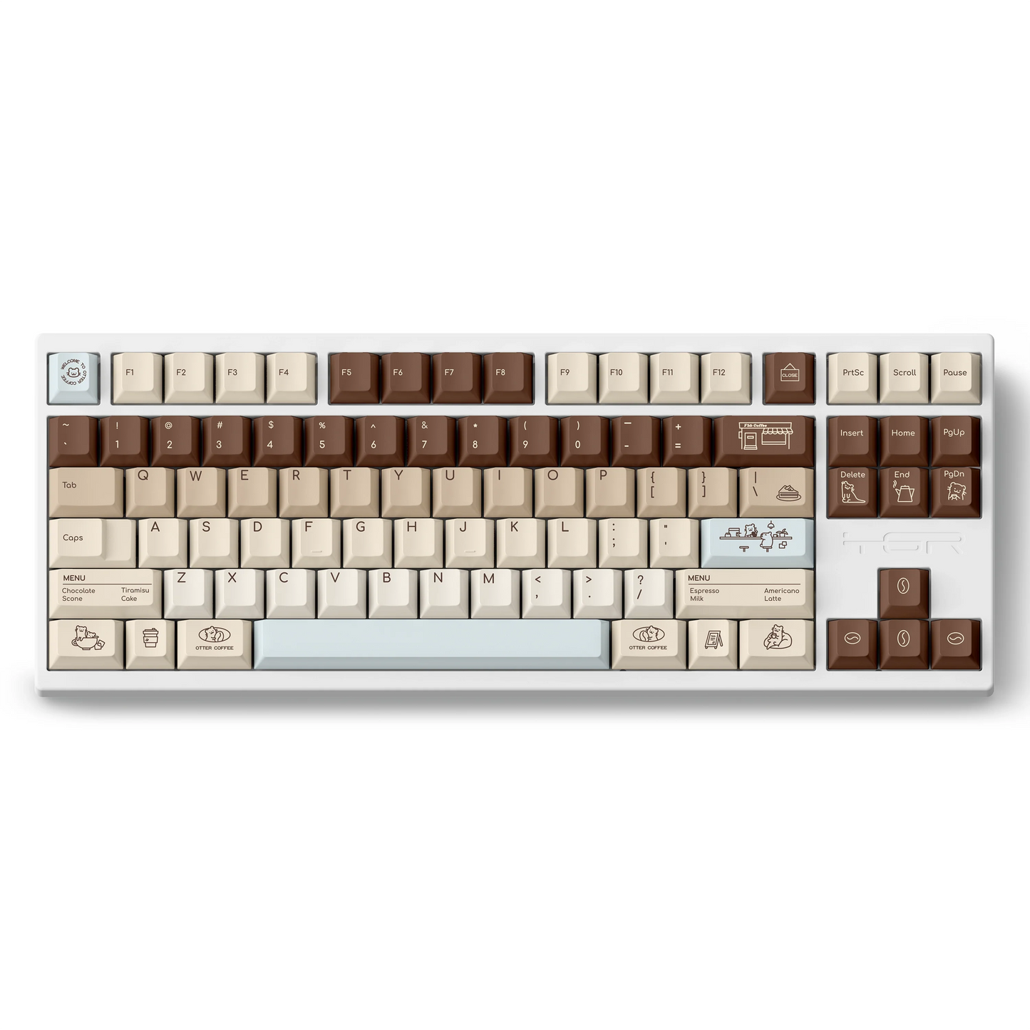 [FBB] Otter Coffee Keycaps (Pre-Order)