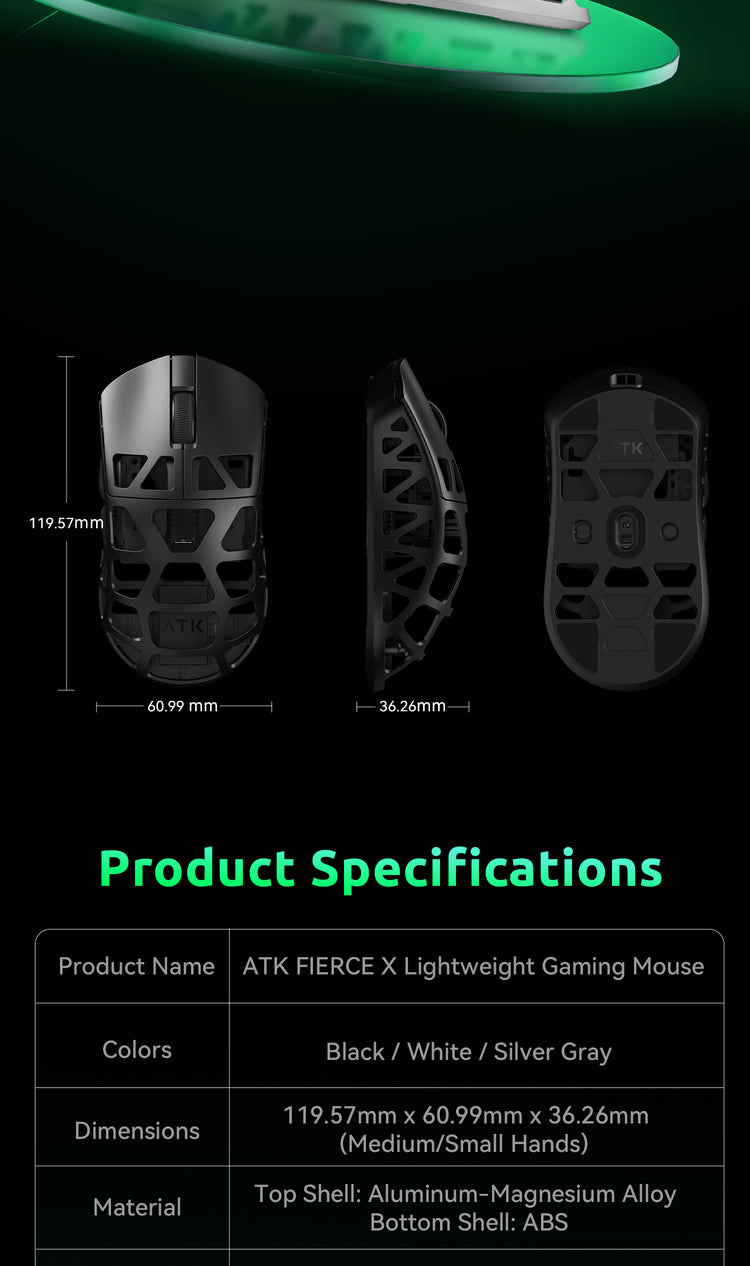 [Pre-Order] ATK Fierce X Magnesium Mouse