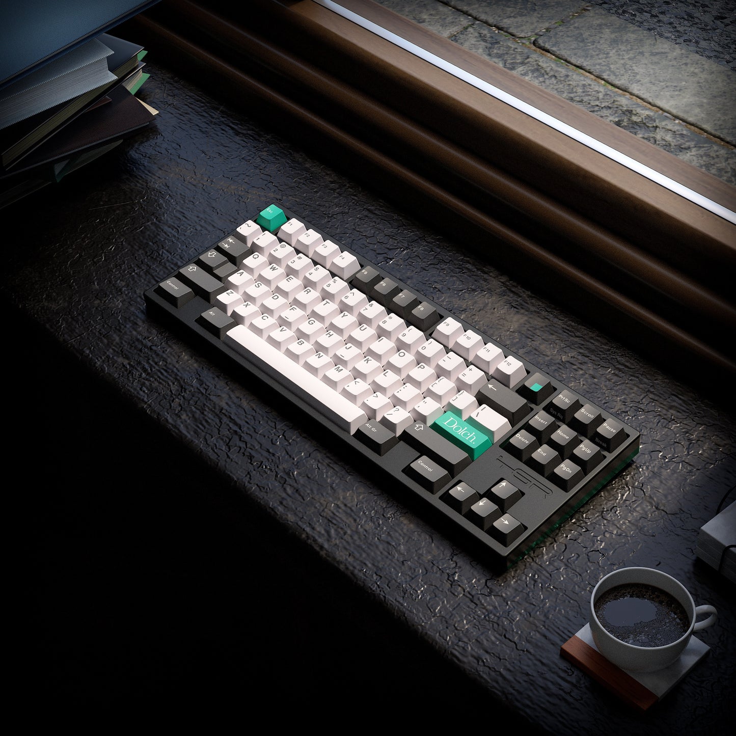 [Pre-Order] GMK CYL Monochrome Dolch