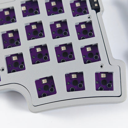 YMDK Split Keyboard Split36 With Case