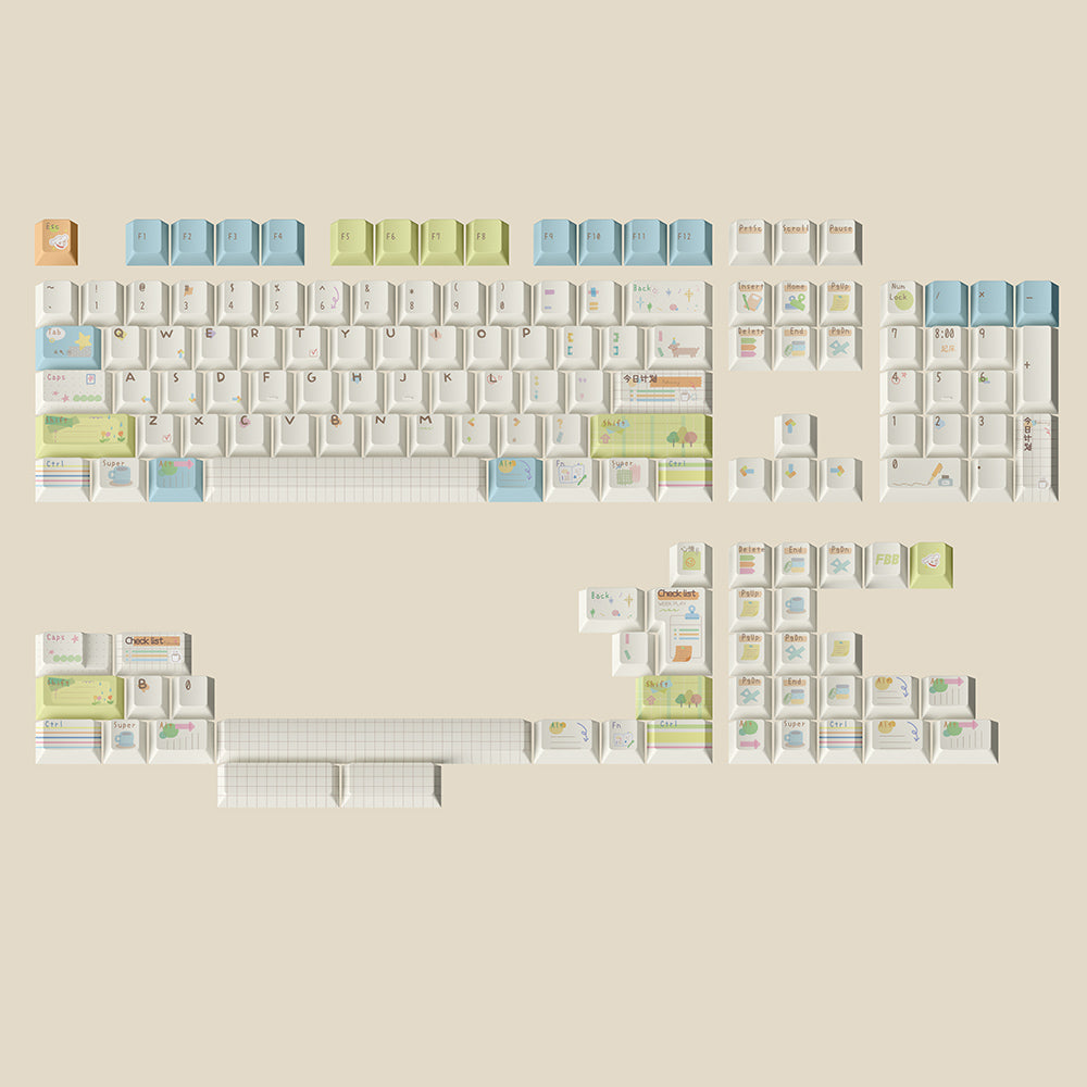 [FBB] Scrapbook Keycaps (Pre-Order)