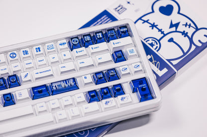KeyKobo 2T Blue Keycap Set
