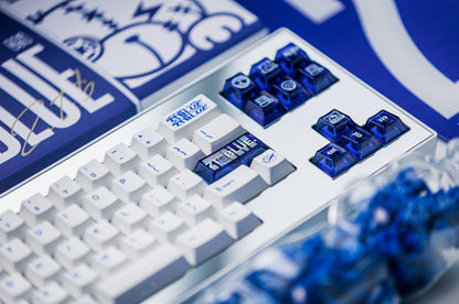 KeyKobo 2T Blue Keycap Set