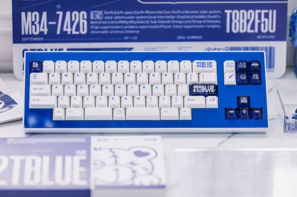 KeyKobo 2T Blue Keycap Set