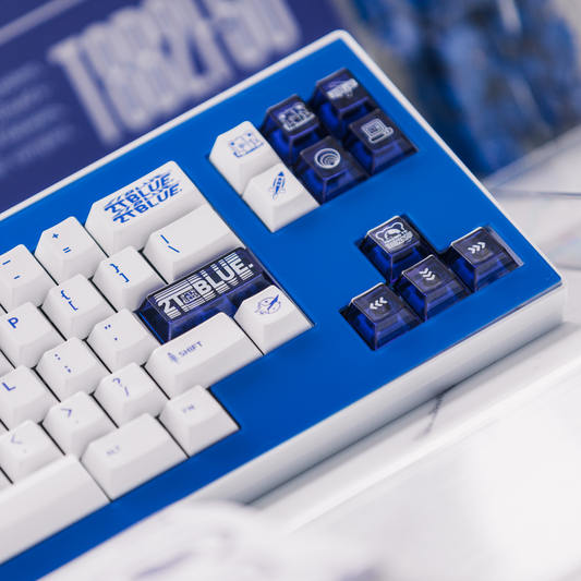 KeyKobo 2T Blue Keycap Set