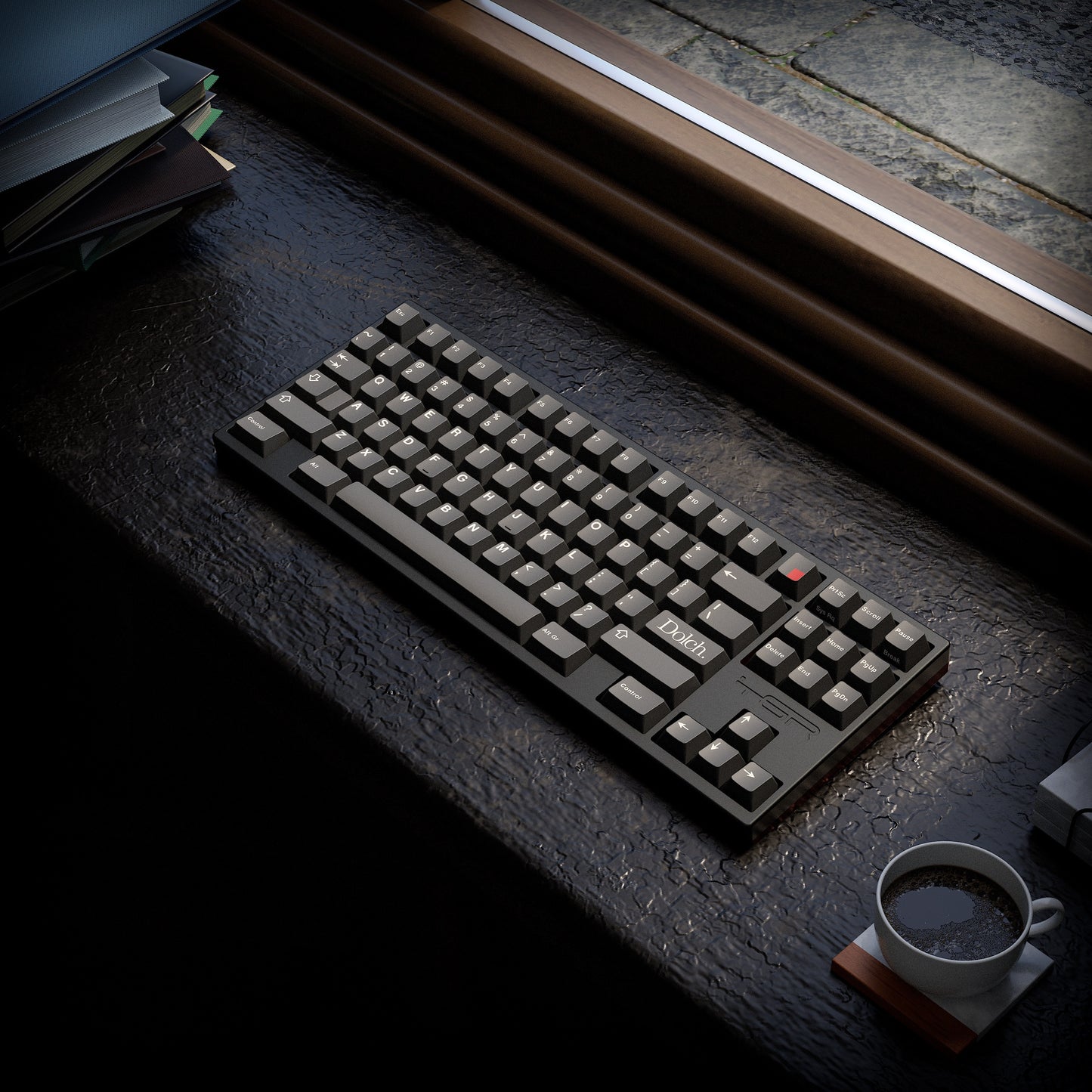 [Pre-Order] GMK CYL Monochrome Dolch