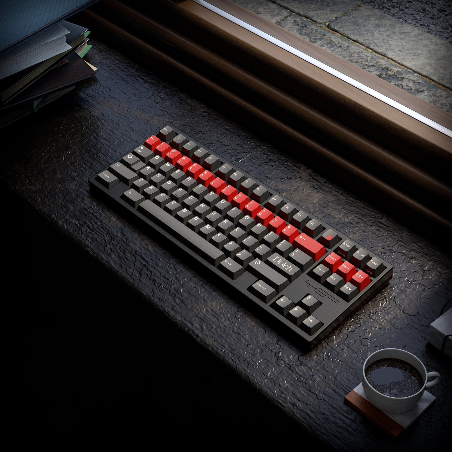 [Pre-Order] GMK CYL Monochrome Dolch