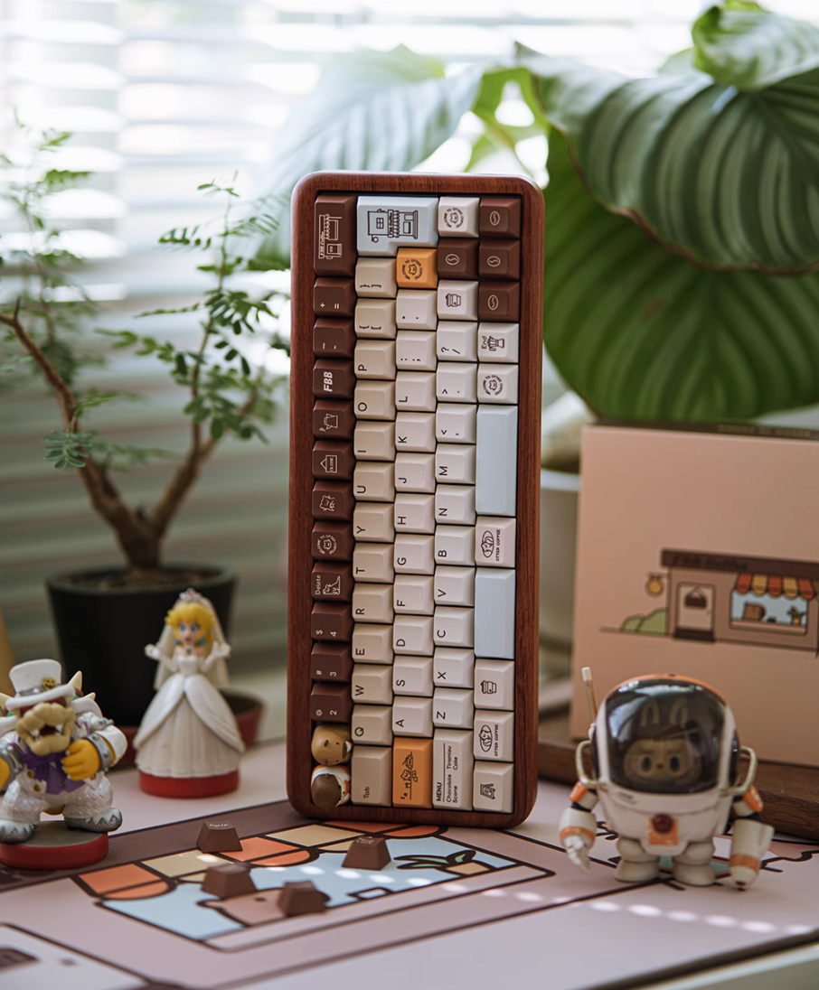 [FBB] Otter Coffee Keycaps – Neo Macro
