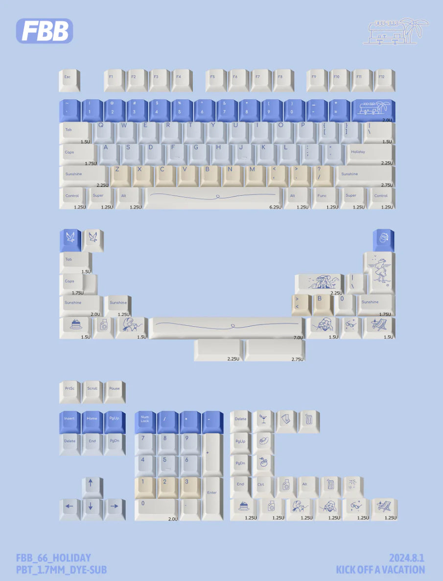 [FBB] Holiday Keycaps (Pre-Order)