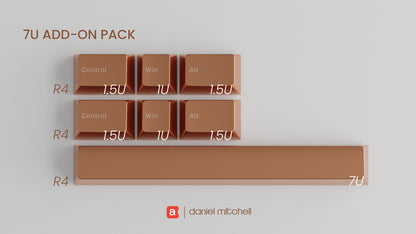 [EXTRAS] Awekeys Copper Eagle Full Metal Keycaps Set