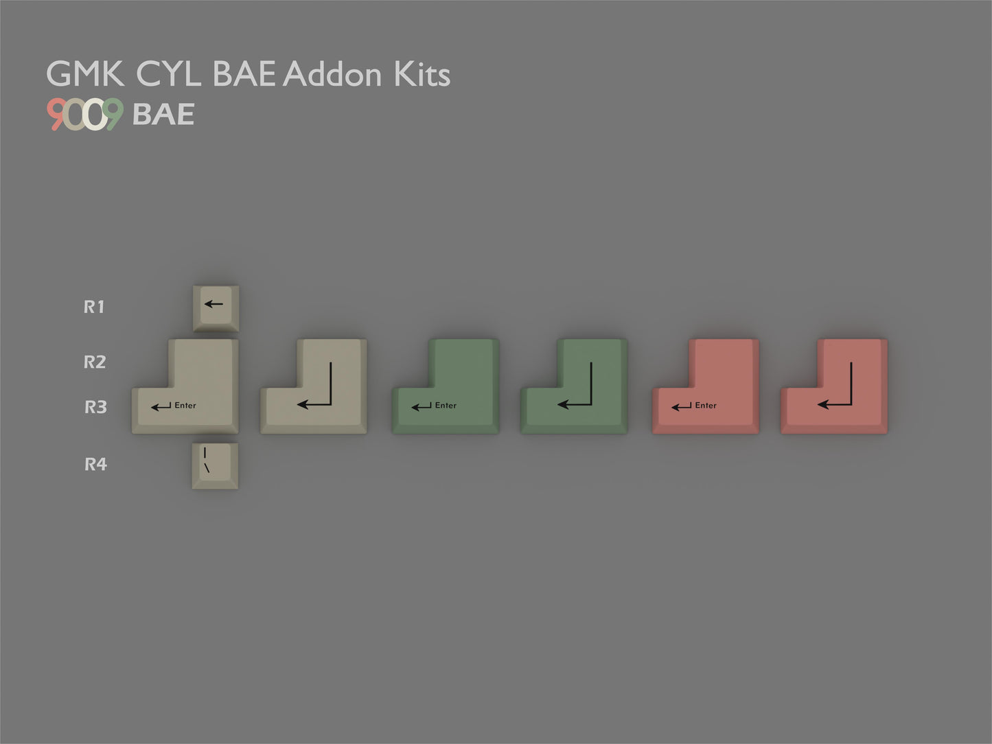 [Group Buy] GMK CYL Bae Addons Kit