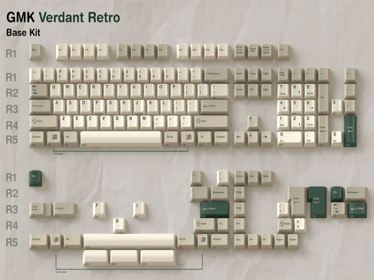 [Group-Buy] GMK Verdant Retro