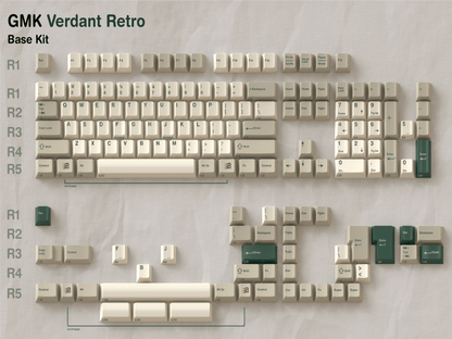 [EXTRAS] GMK Verdant Retro