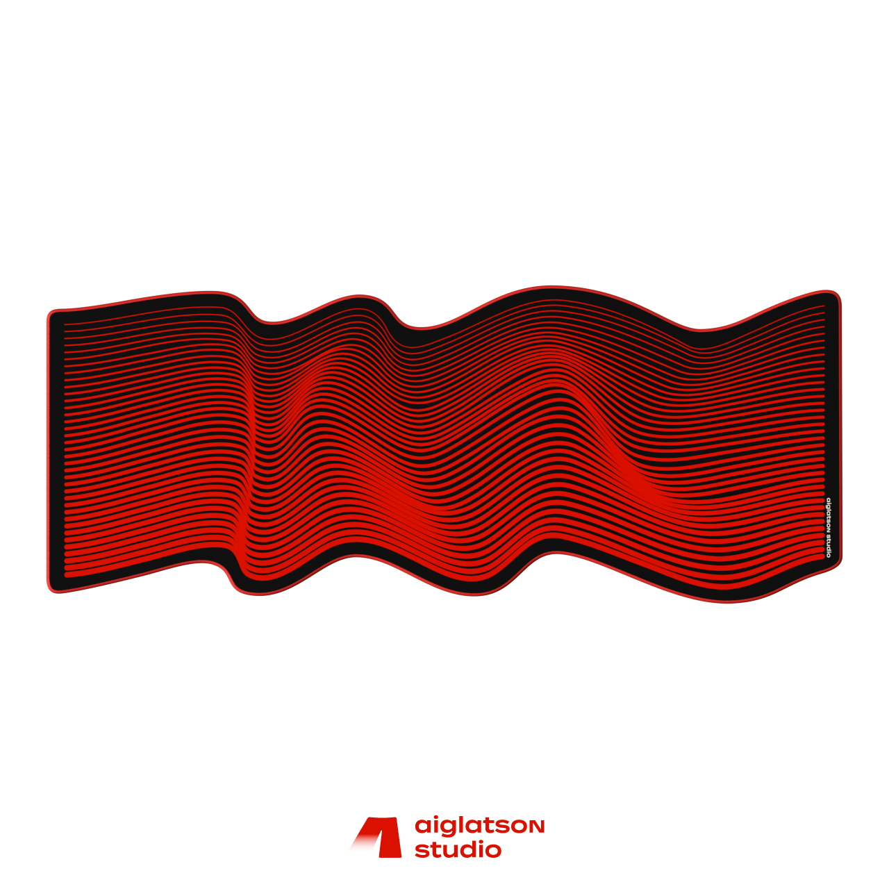 [DESKMAT] Black Snail