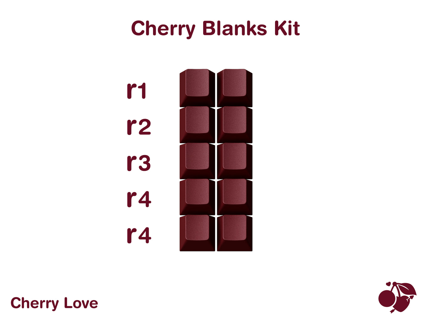 [Group Buy] GMK Cherry Love