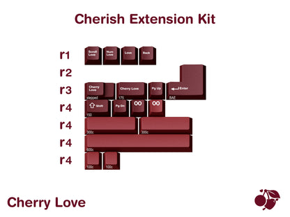 [Group Buy] GMK Cherry Love