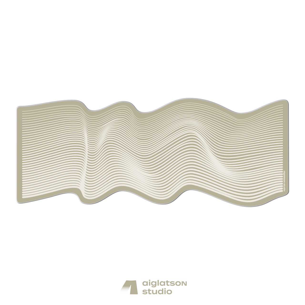 [DESKMAT] Black Snail