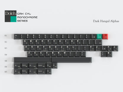 [Pre-Order] GMK CYL Monochrome Dolch