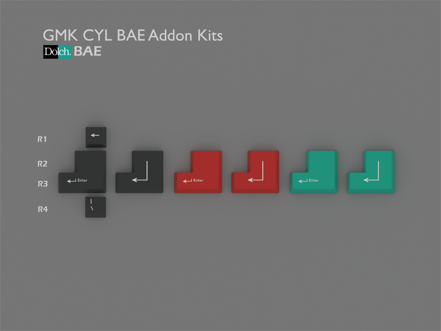 [Group Buy] GMK CYL Bae Addons Kit