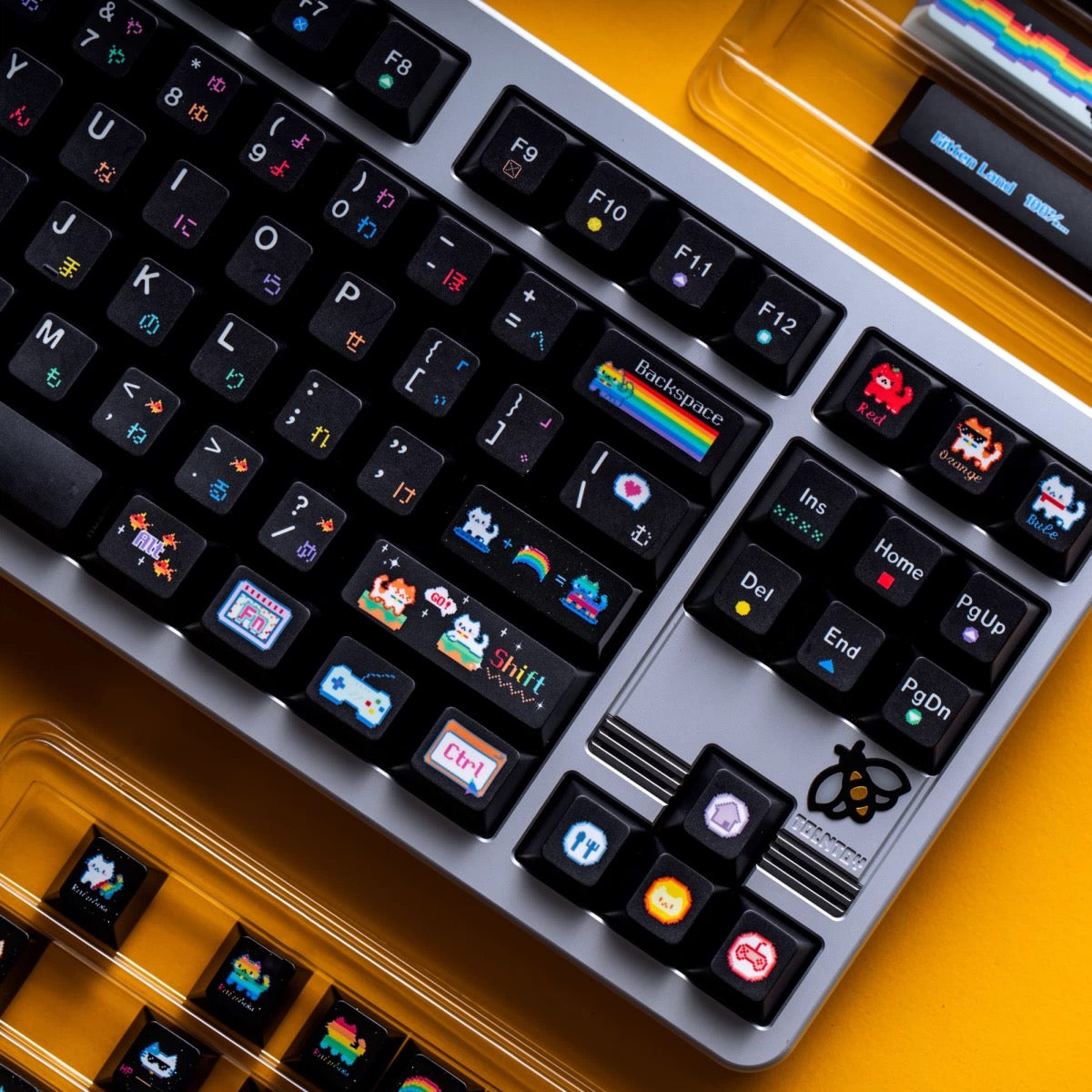 [SoulCat] Rainbow Cat Keycaps (Pre-Order)