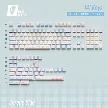 [SoulCat] Serene Blue Keycaps