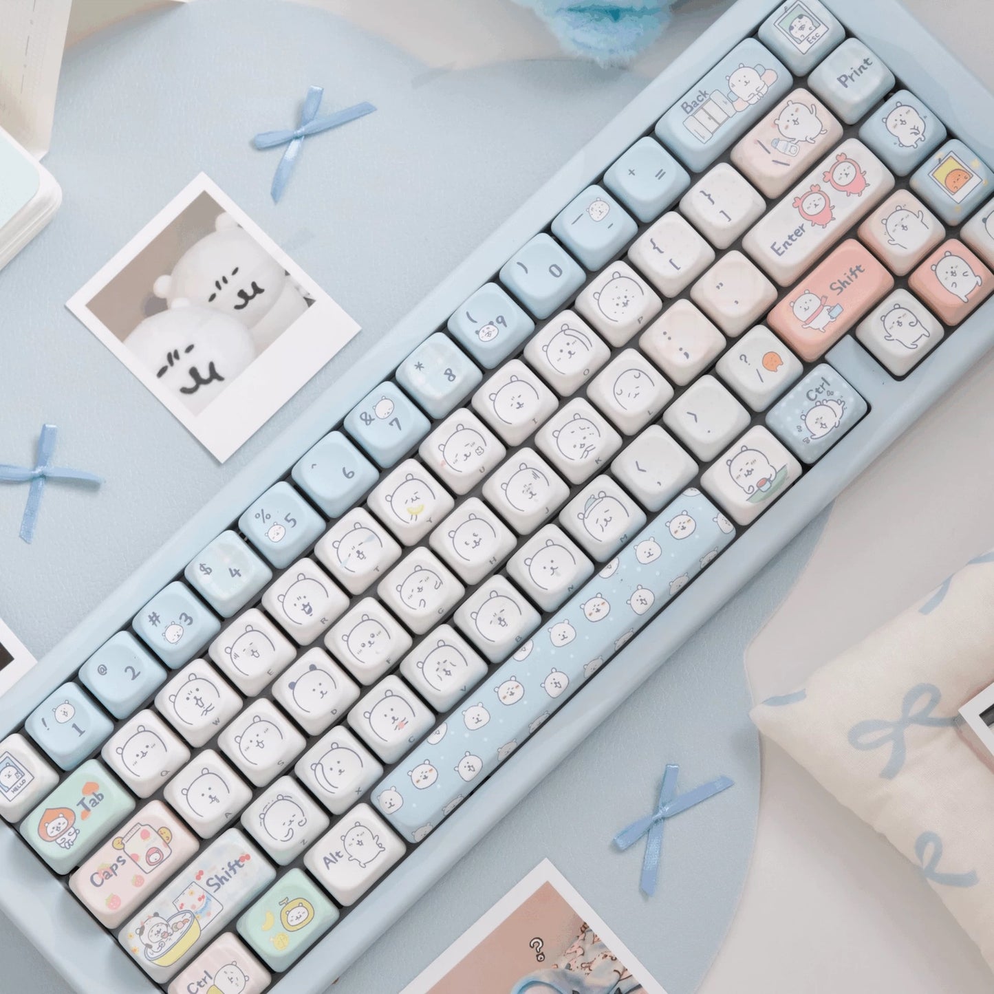 [SoulCat] Bear Keycaps (Pre-Order)