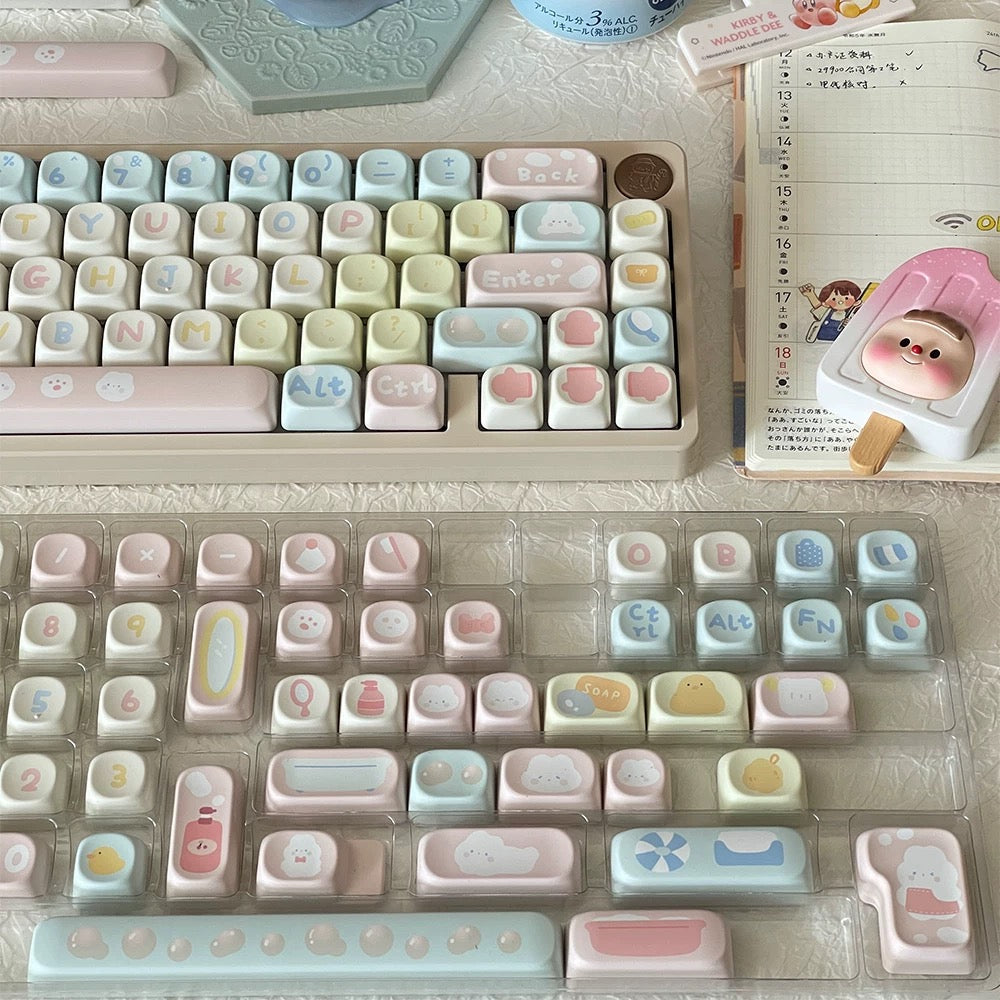 [SoulCat] Bunny Keycaps (Pre-Order)