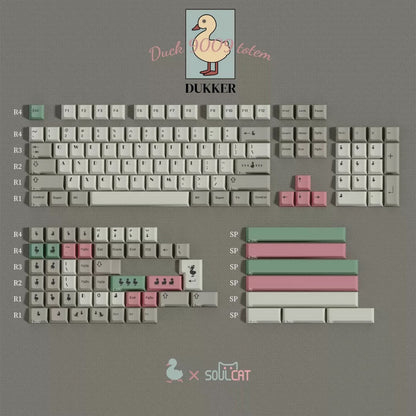 [SoulCat] 9009 Duck Keycaps