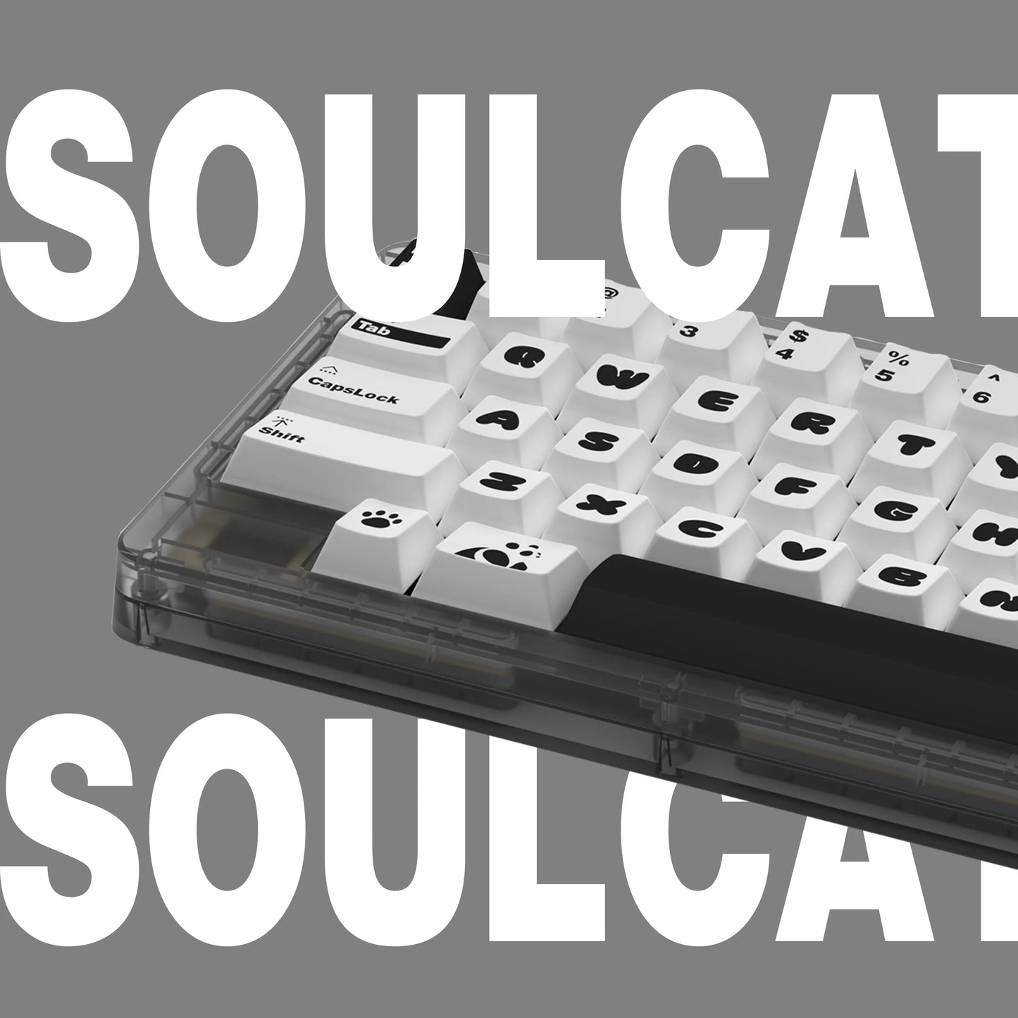 [SoulCat] Panda Keycaps (Pre-Order)