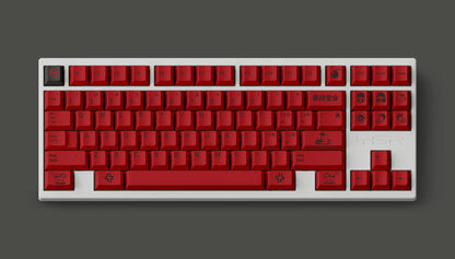 [FBB] Irritable Red Keycaps