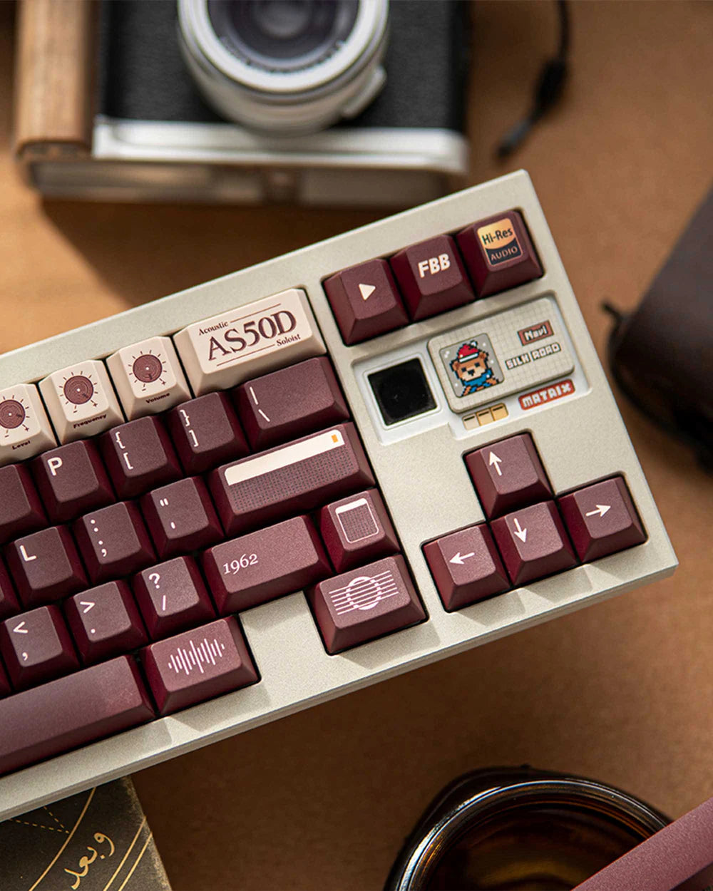 [FBB] AS50D Brown Keycaps – Neo Macro
