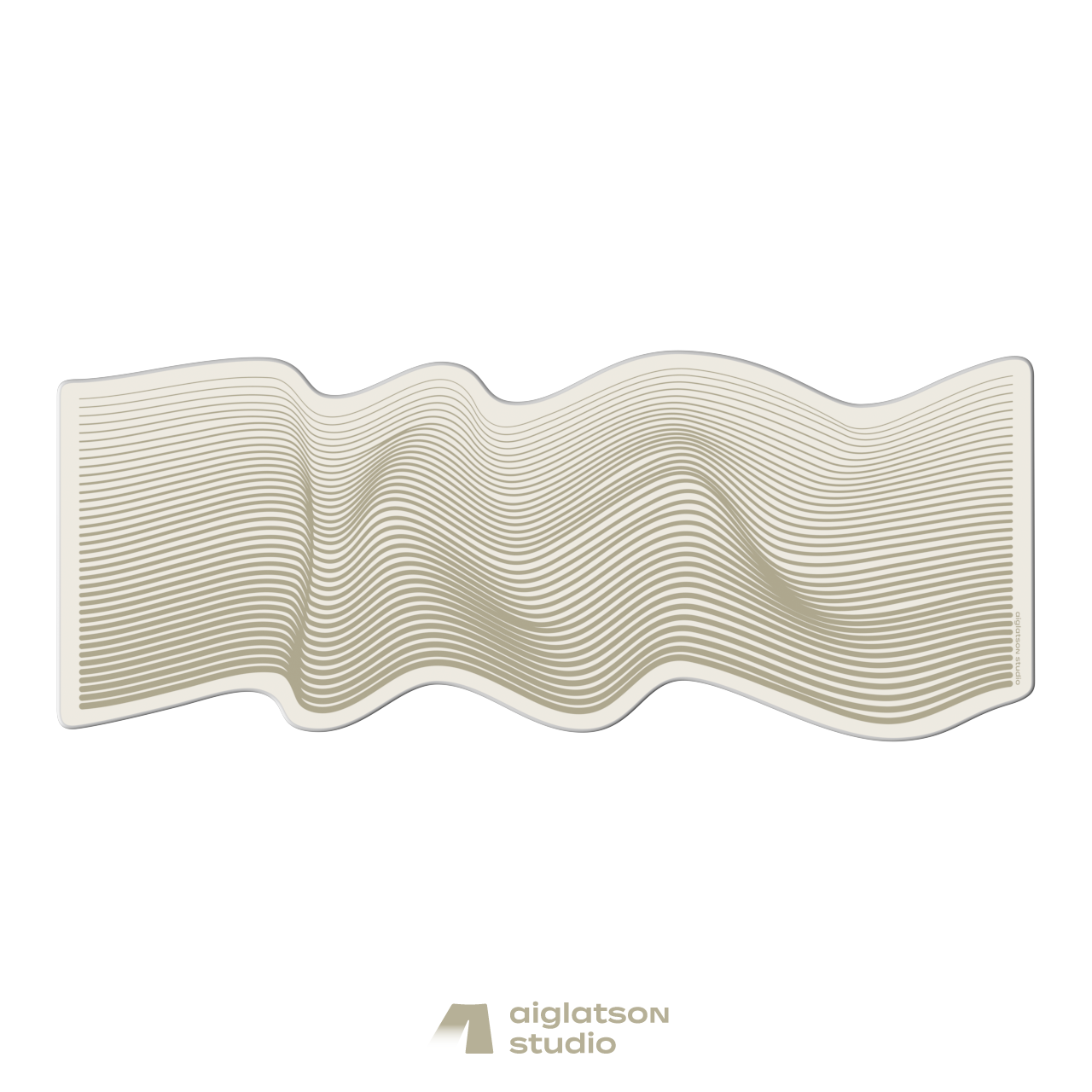 [DESKMAT] Black Snail