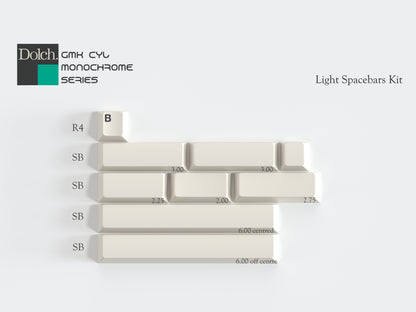 [Pre-Order] GMK CYL Monochrome Dolch