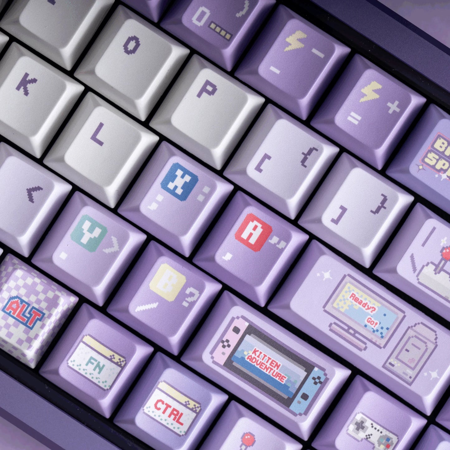 [SoulCat] Videogame Cat Keycaps (Pre-Order)