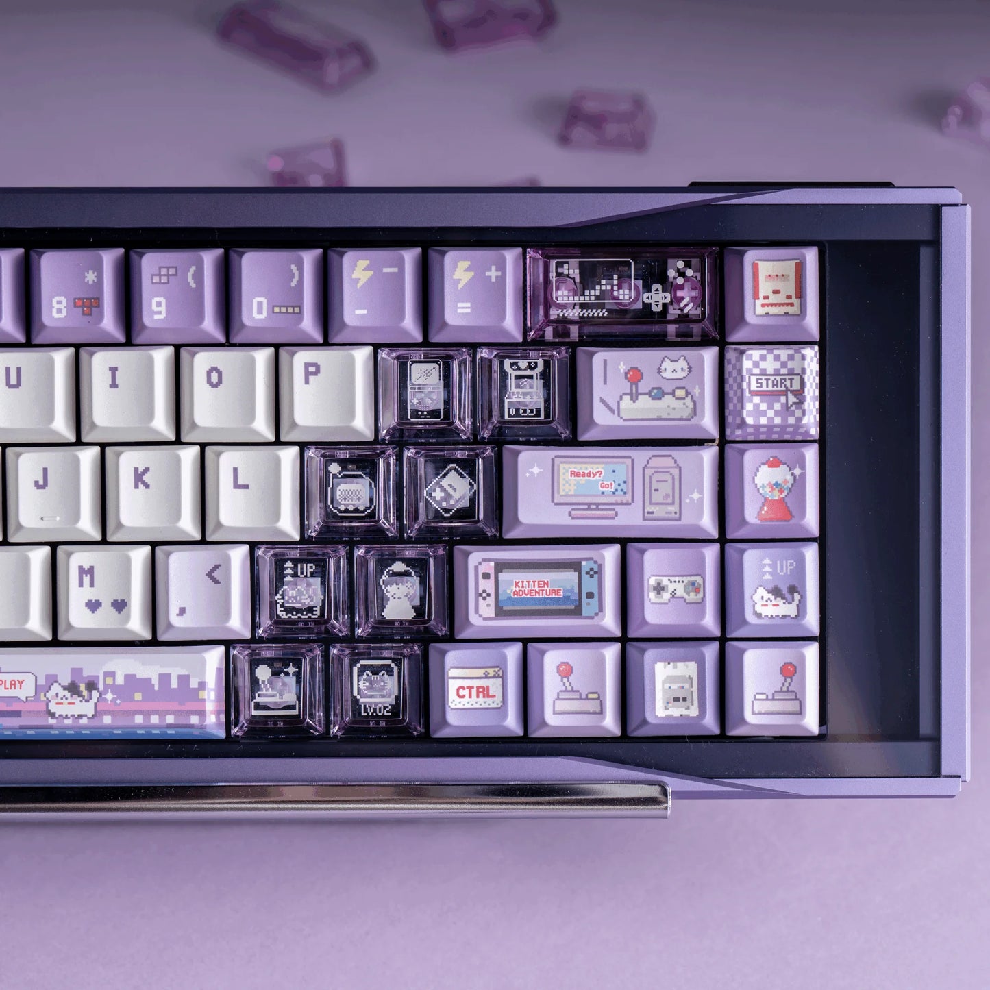 [SoulCat] Videogame Cat Keycaps (Pre-Order)