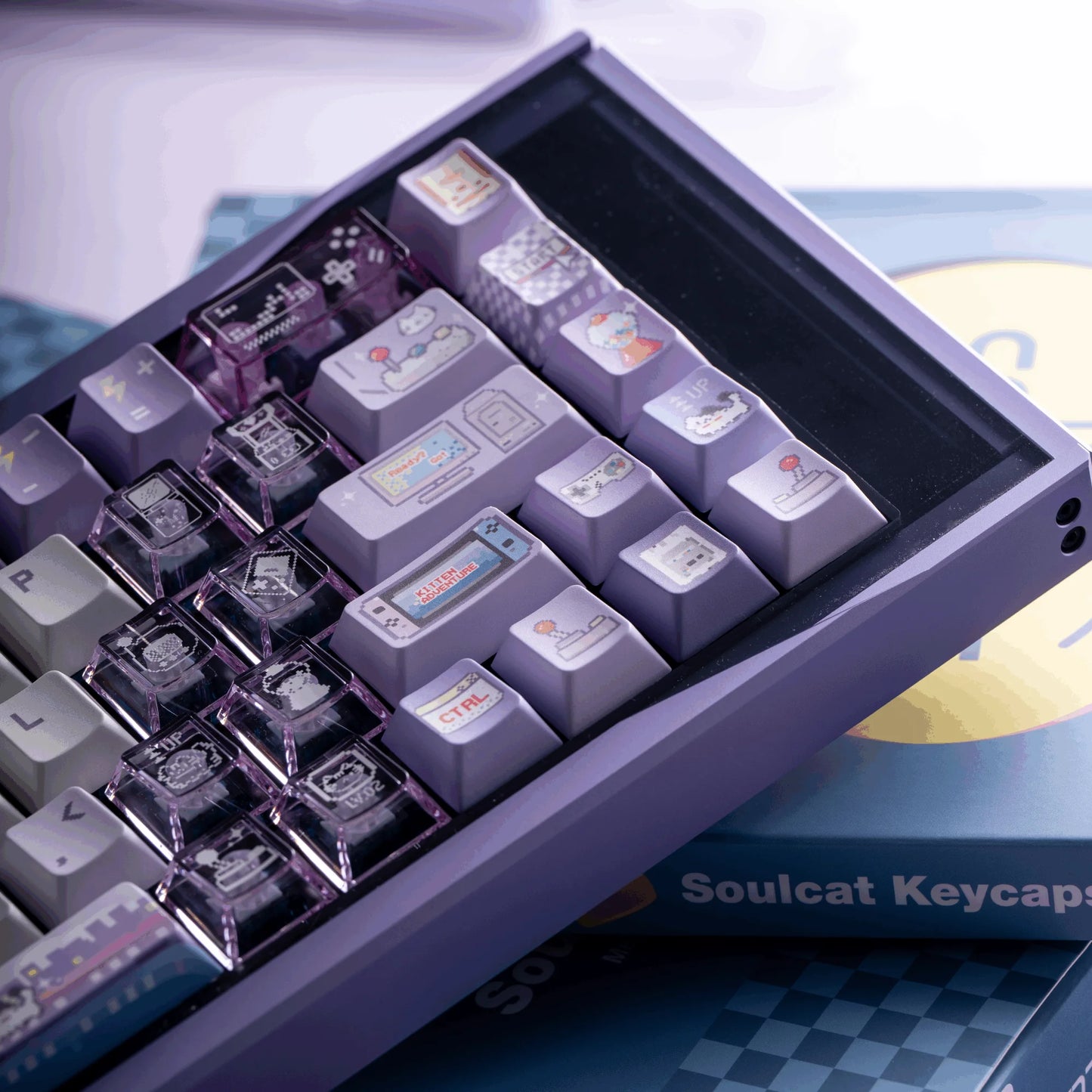 [SoulCat] Videogame Cat Keycaps (Pre-Order)